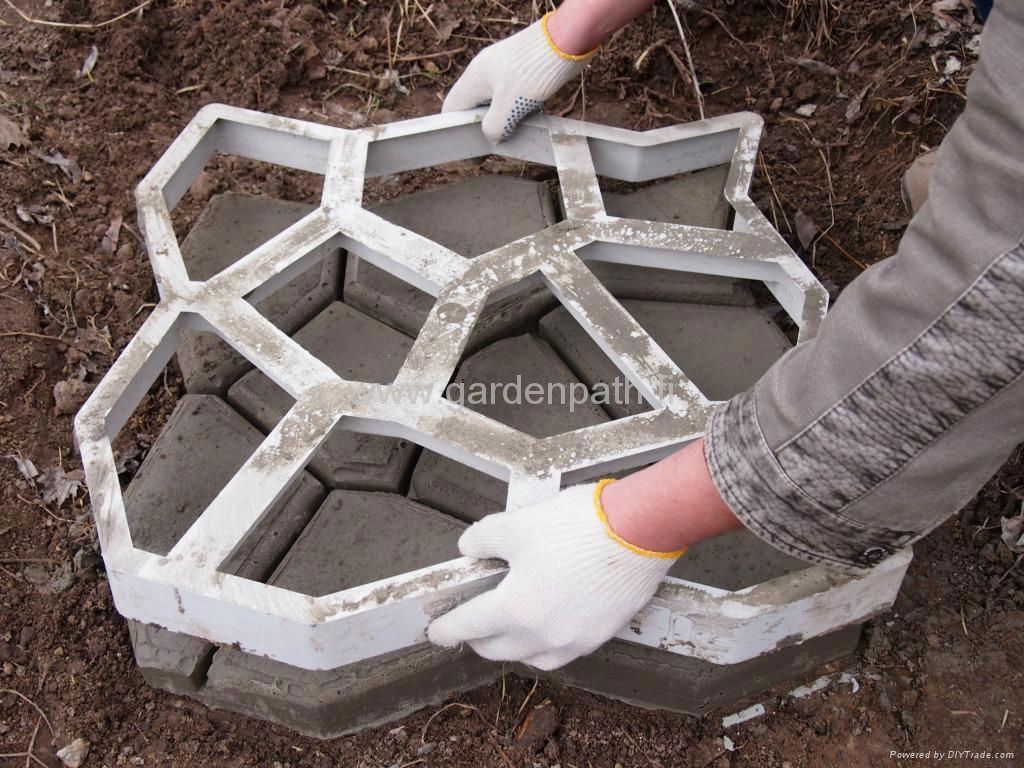 Molds for garden path 600x600x60mm - 001 - GardenPath (China) - Garden