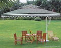 The outdoor umbrellas  2