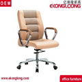 luxury ergonomic calf leather chair
