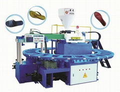 Full-automatic Air Blowing PVC/TPR sandals machine 