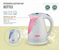 Rotating Plastic Kettles  With Two Colour LED Light --CHAMELEON 2