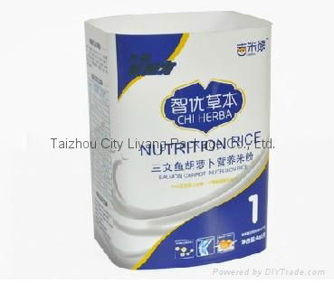 in Mould Labels-Glossy Effect OPP Film-Milk Powder Tank