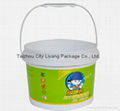 in Mould Labels-Glossy Effect OPP Film-Pail