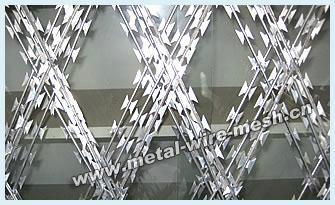 Heavy galvanized razor barbed wire( factory price) 3