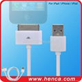 USB to 30pin apple connector cable