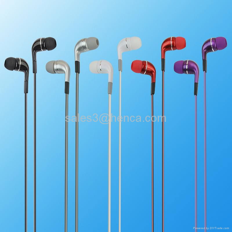 handfree earphone with volume control and mic for iphone 5