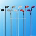 handfree earphone with volume control and mic for iphone 5