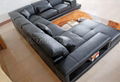 Hotsale home leather sofa 4