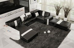 Hotsale home leather sofa