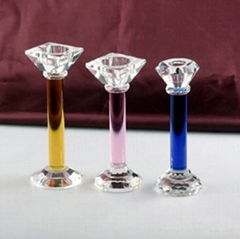 Crystal Candleholder For Home Decoration