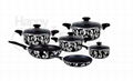 non-stick cookware set  fry pan milk pan casserole  1