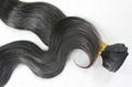 wholesale cheap soft and tangle free wavy virgin brazilian hair weaving 3