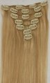 best quality HUMAN VIRGIN REMY Clip in hair extensions 3