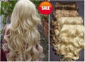 Curly hair extension clip in at factory price 1