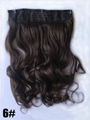 Curly hair extension clip in at factory price 2
