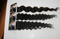 wholesale unprocessed remy peruvian virgin human hair weaving 3