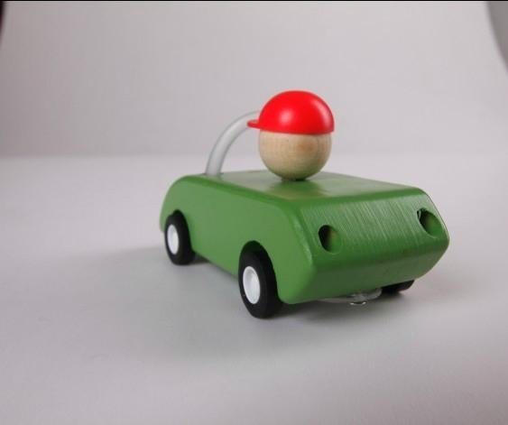 pull-back motor(open car) wooden toys gifts 4