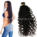 100% 20inches -20 inches remy human hair weft  2