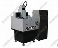 JD-430ST cnc engraving machine for metal mould(Semi-closed)