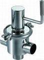 Stainless steel sanitary reversing valve