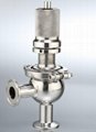 Stainless steel sanitary safety valve