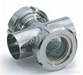 Stainless steel sanitary sight glass 3