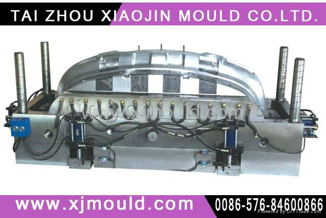 plastic injection car front bumper moulds factory  4