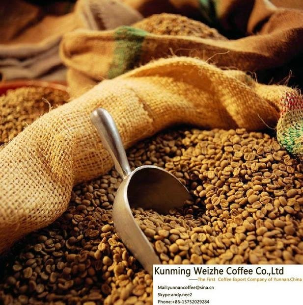 natural Green Coffee Bean From the Largest Coffee Export Company .China 1