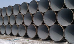 Oil &gas transportation spiral steel pipe