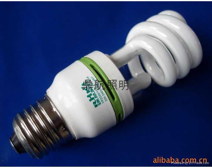 half spiral electronic energy saving lamp 4