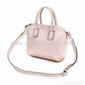 Charming Pink PU Lady Satchel 3