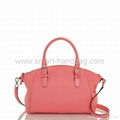 Medium Leather Feminine Satchel 1