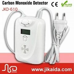co and gas 2 in 1 detector with lcd displayer