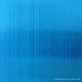 Blue Brush Stainless Steel Sheet