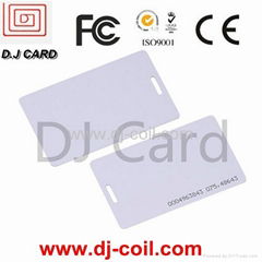 blank/ white smart card with high quality/access control card