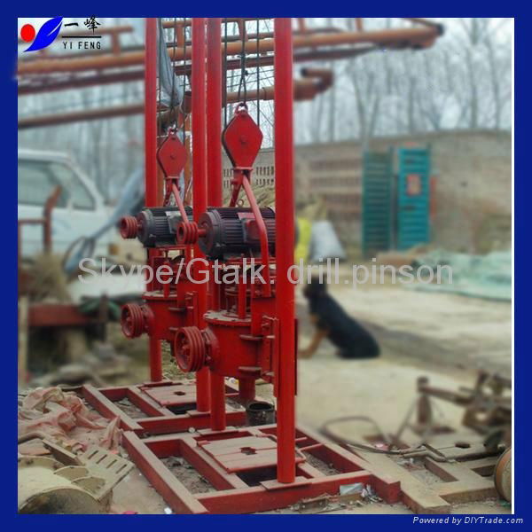 Easy operation, only need 2 man, Portable Water Well Drilling Rig YF-G-2 