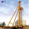 long helical drilling and piling rig