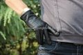 Classic men leather gloves 4
