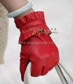 Fashion Lady leather gloves  1