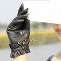 Fashion Lady leather gloves  5