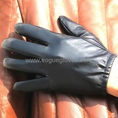 Classic men leather gloves