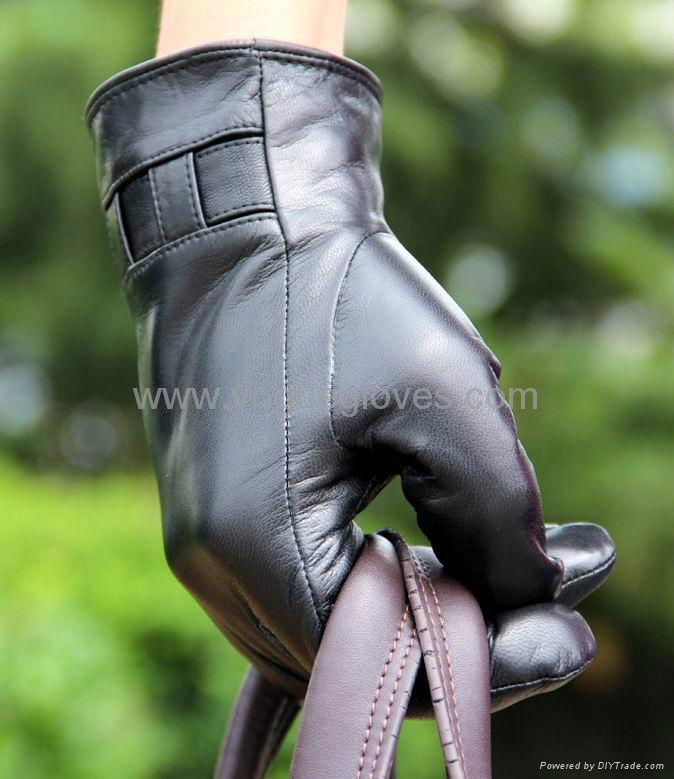 Classic men leather gloves 2