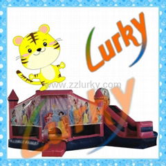 Hot-selling new design popular bouncy house