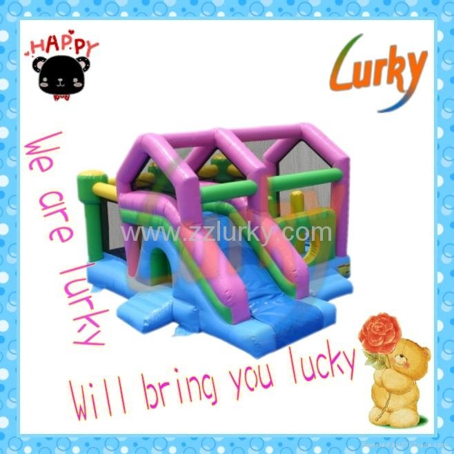 Hot-selling new design popular bouncy house 3
