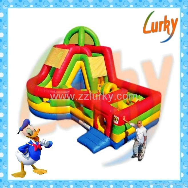 Hot-selling new design popular bouncy house 5