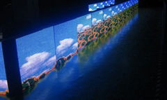 Perimeter LED display