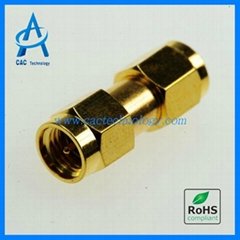 2.92mm male to male adapter 40GHz VSWR 1.20max gold plated