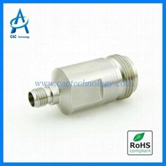 N to 3.5mm adapter female to female stainless steel VSWR 1.15max 18GHz