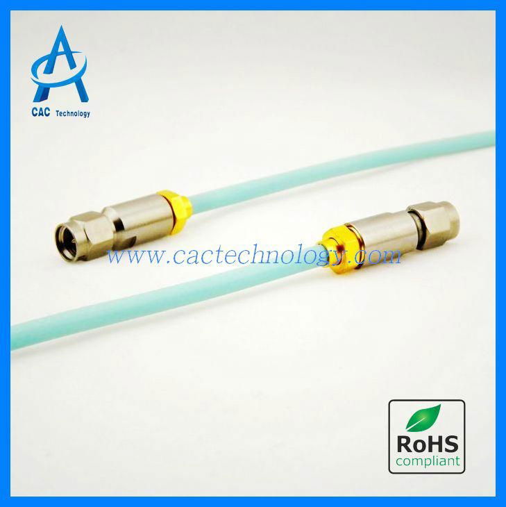40GHz RF Cable Assembly- phase stable low loss low VSWR with 2.92mm 2.4mm