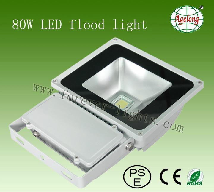 80W LED泛光灯 1